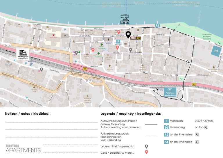 01 Karte Boppard_small | Römerburg Weinhaus & Restaurant und Apartments